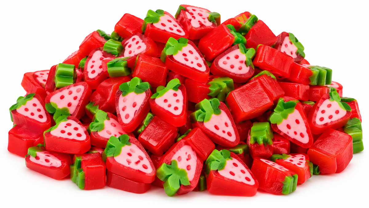 Strawberry Licorice Slices