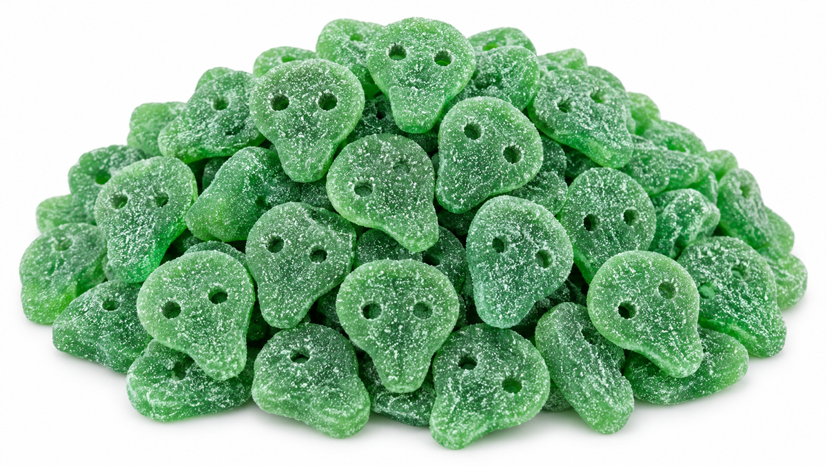 Sour Lime Skulls