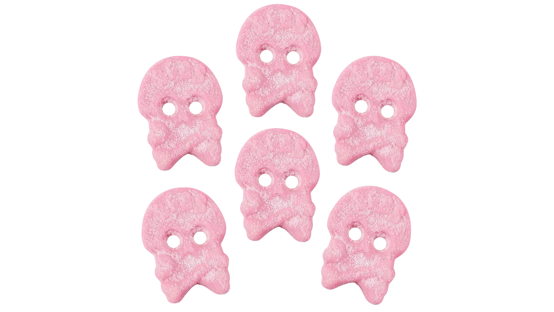 BUBS Raspberry Mini Skulls