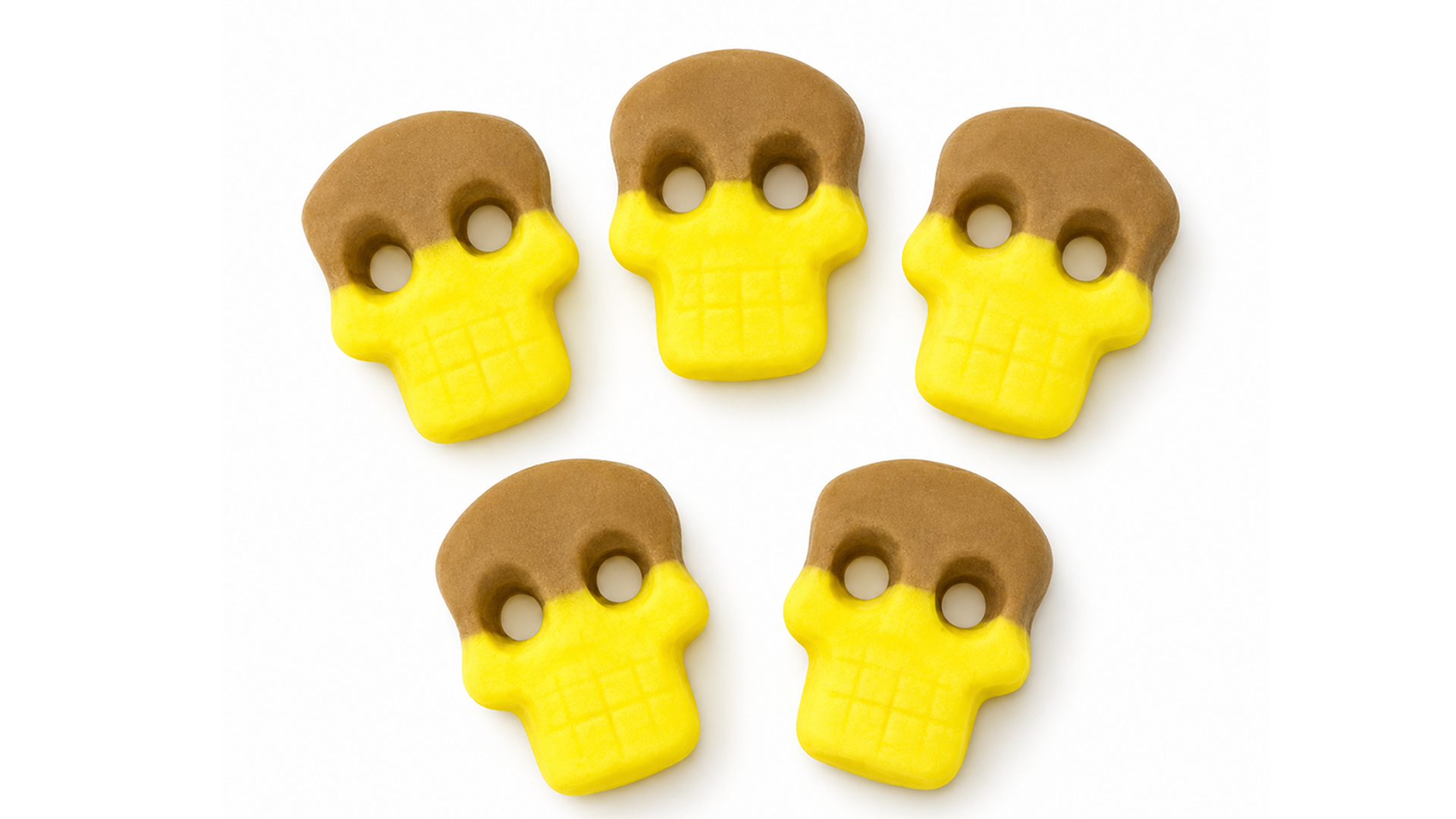 Banana Toffee Skulls