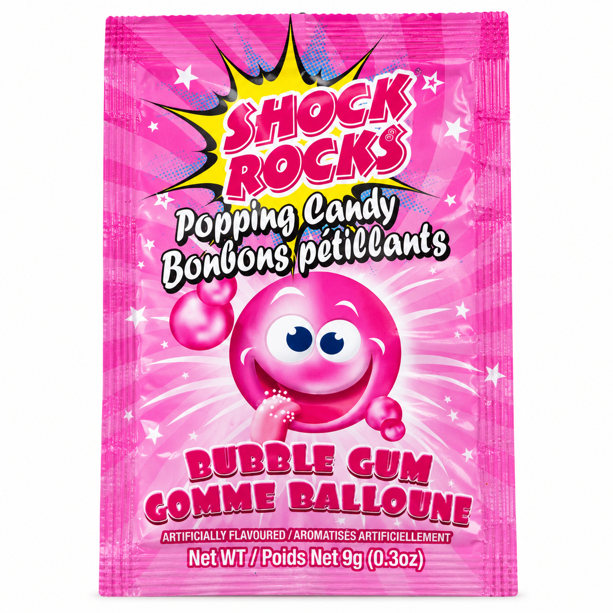 Shock Rocks Bubble Gum