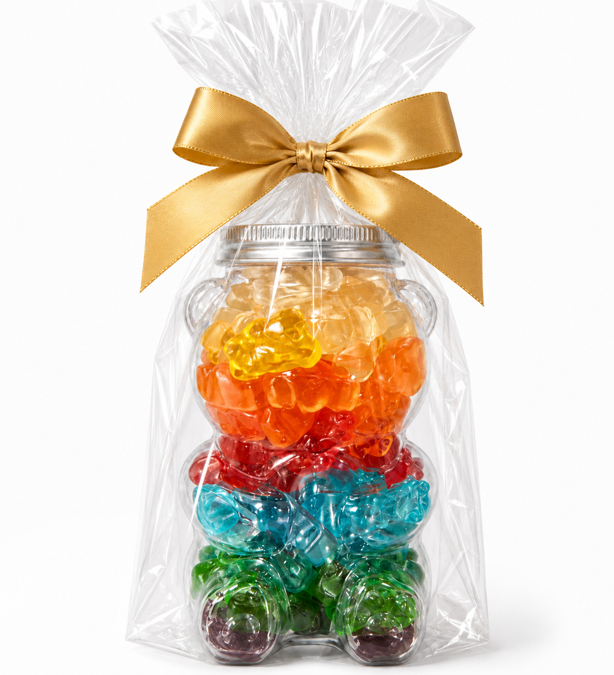 The Rainbow Gummy Bear Jar