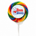 M.C. Rainbow Swirl Lollipops