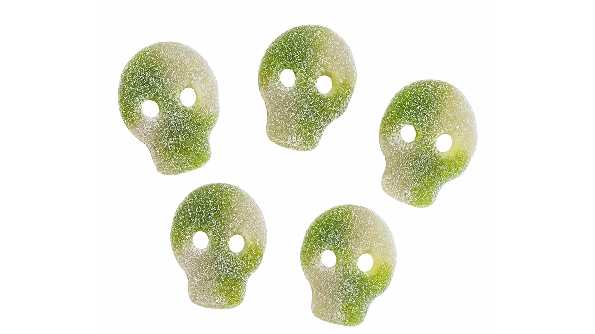 Sour Apple Skulls