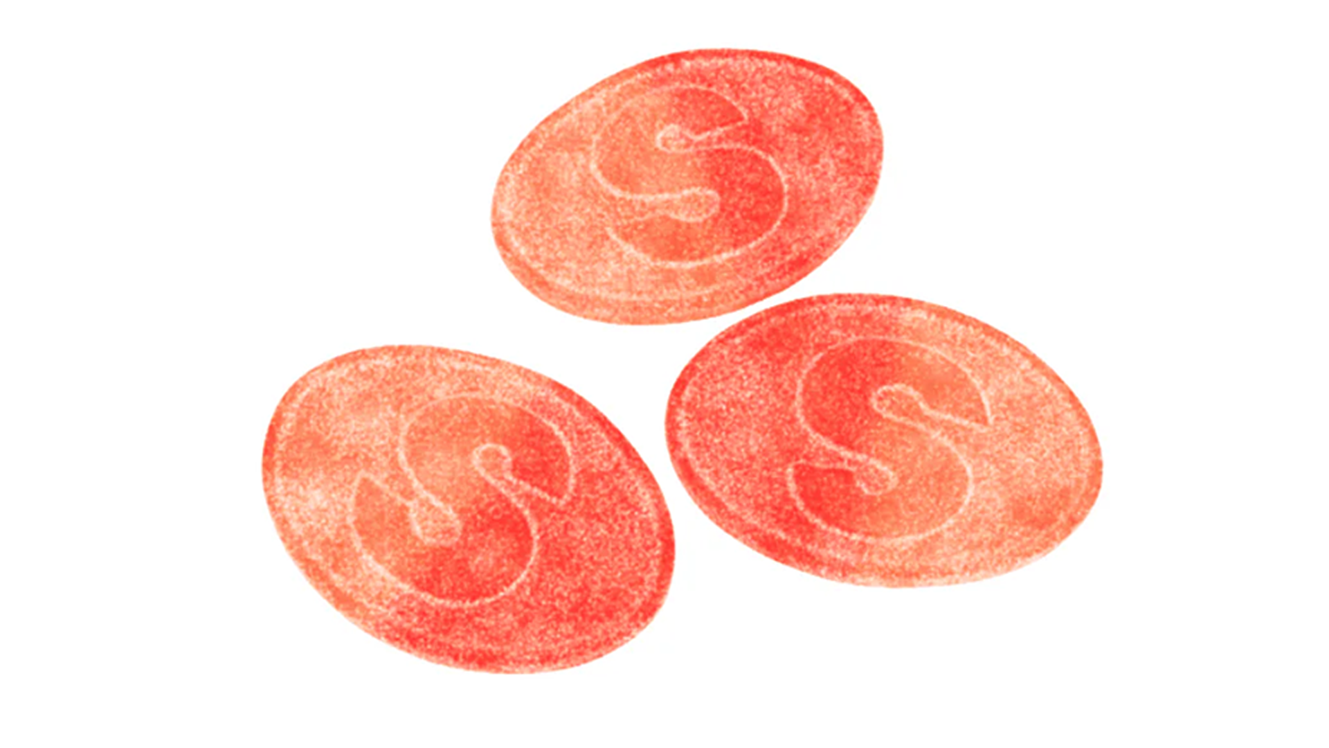 Sour Peach S-Märke