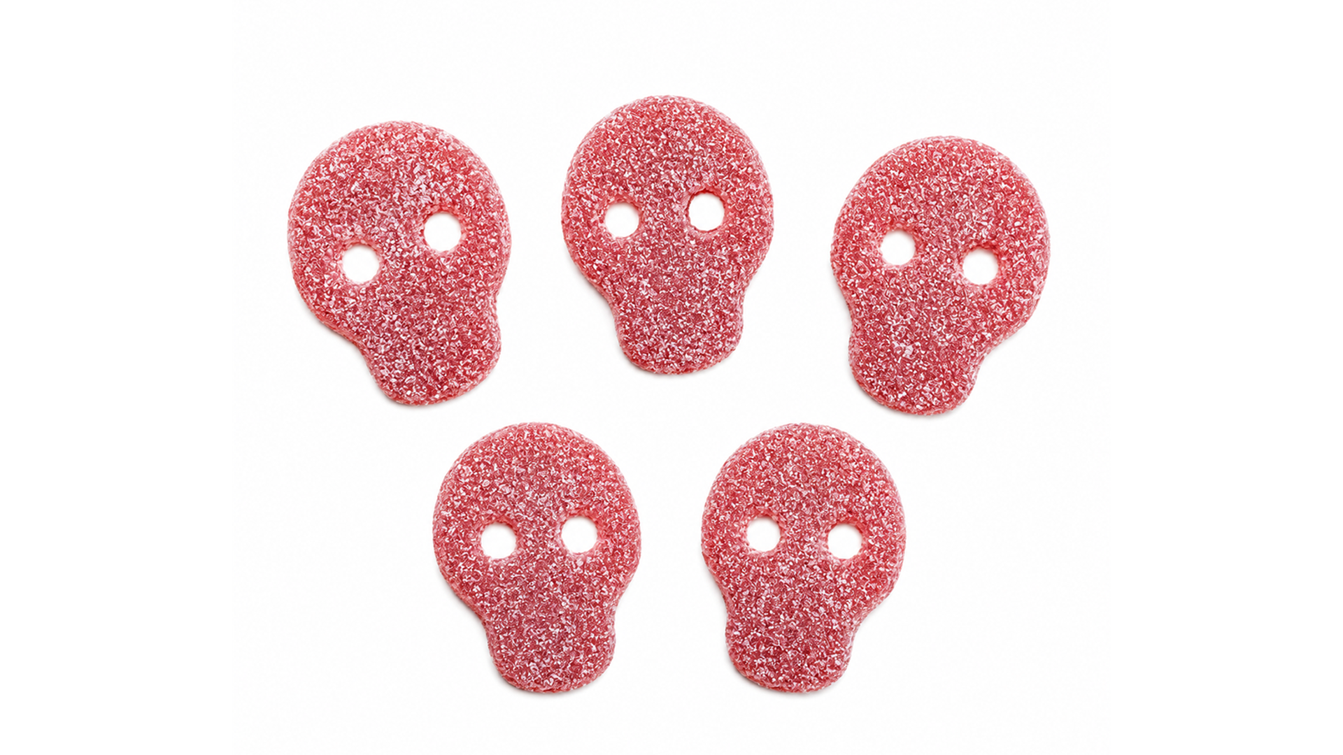 Sour Strawberry Skulls